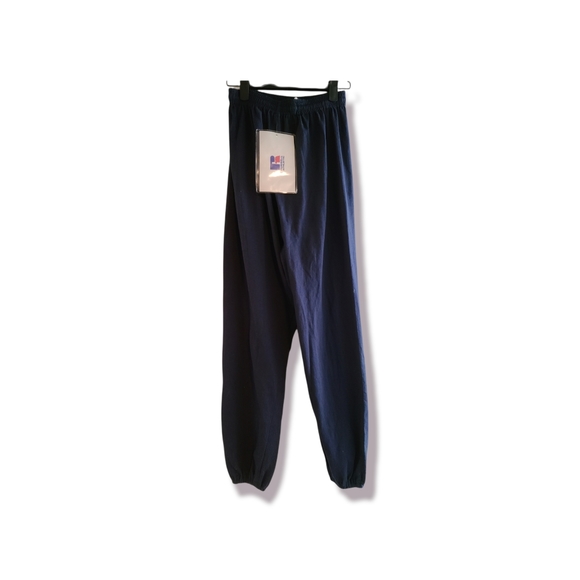 Vintage 1999 Russel Athletic Boys Drawstring Pants L Navy - Picture 2 of 8